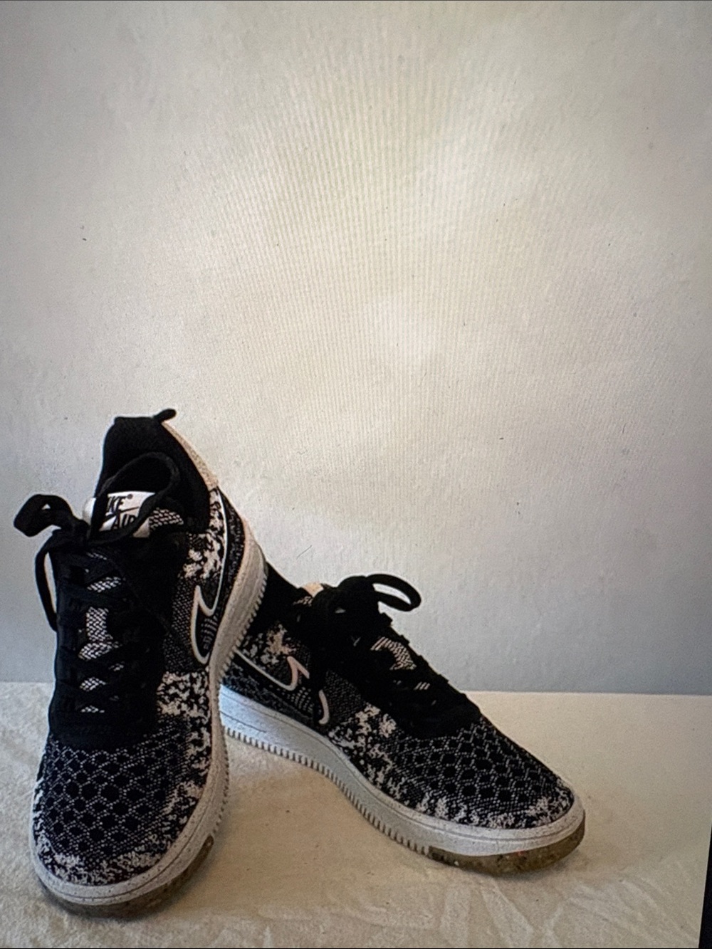 Nike Black and White Patterned Women's Sneakers